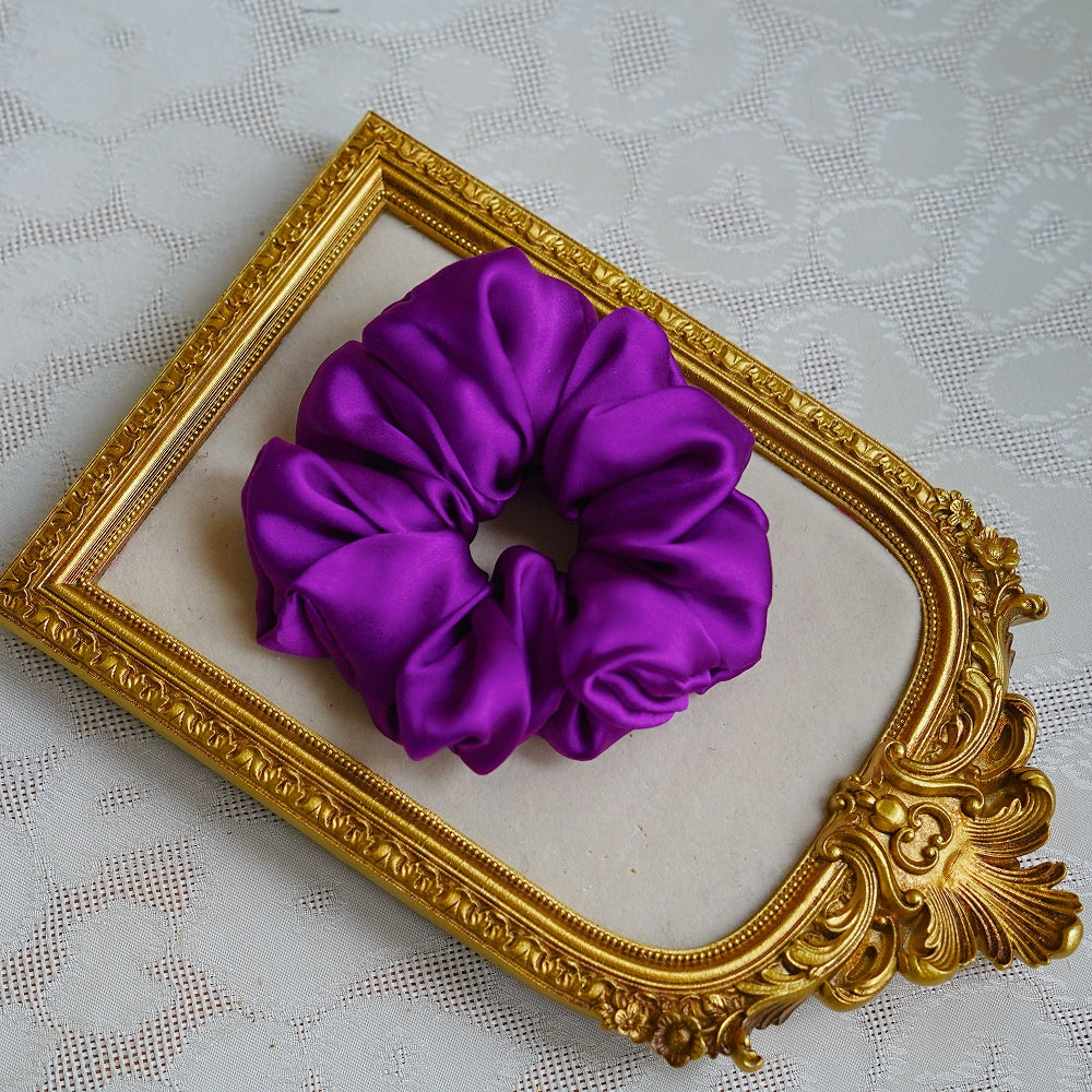 Satin Silk Scrunchie | Handmade Elastic Hair Tie $14.90